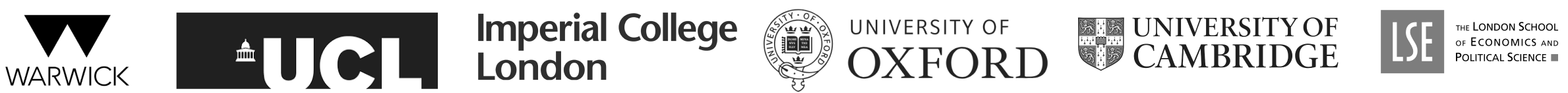 Universities our students got into